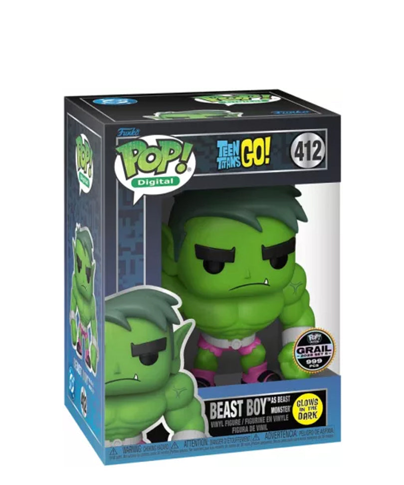 Beast Boy as Beast Monster (Glows in the Dark)