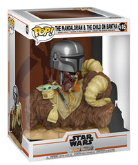 The Mandalorian & The Child on Bantha