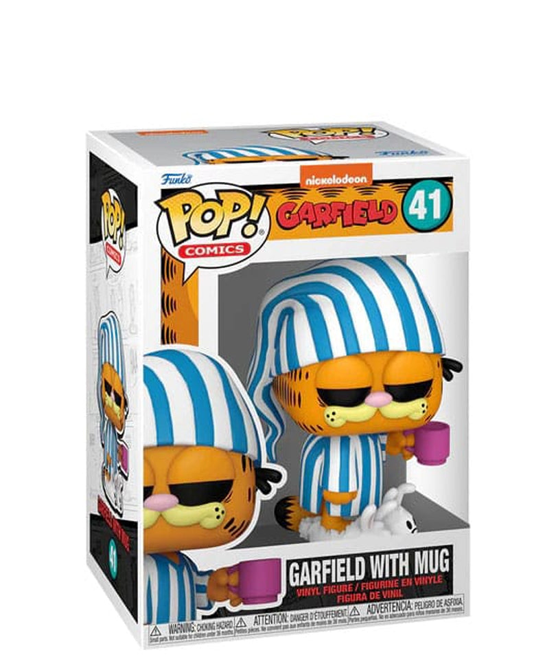 Garfield with Mug