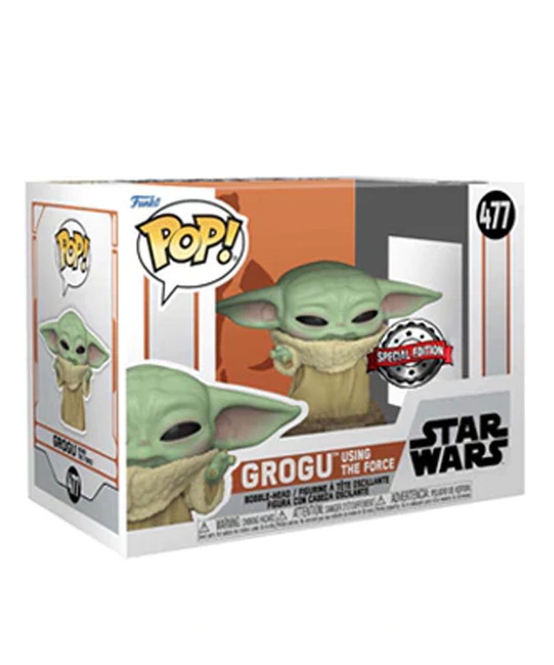 Grogu Using the Force