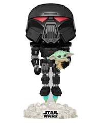 Dark Trooper With Grogu (Glow in the Dark)