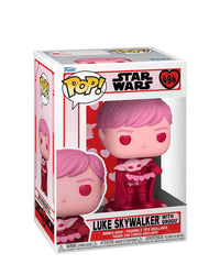 Luke Skywalker with Grogu (Valentine / Pink)