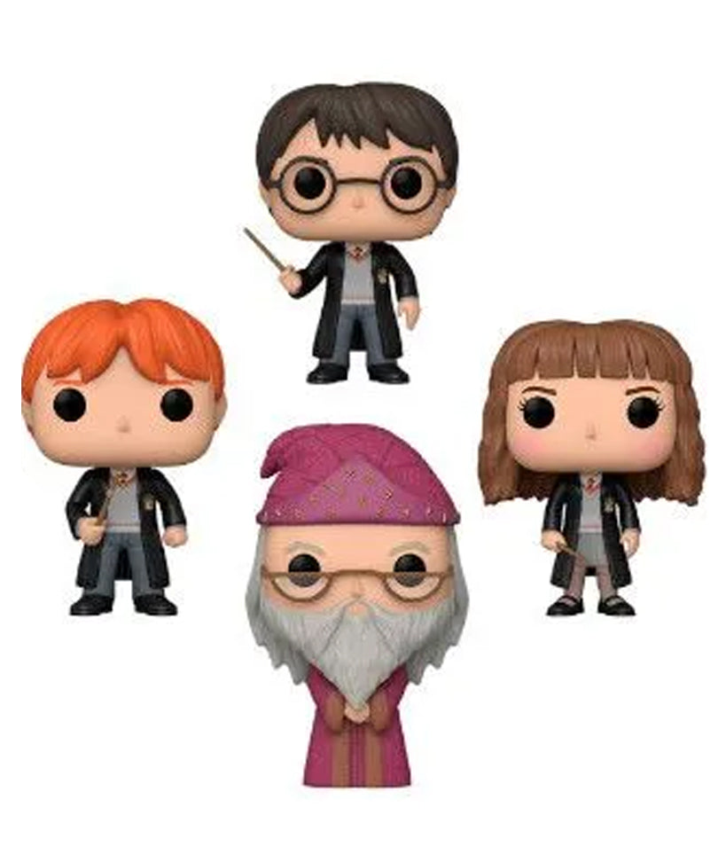 Harry Potter / Hermione Granger / Ron Weasley / Albus Dumbledore (4-Pack)