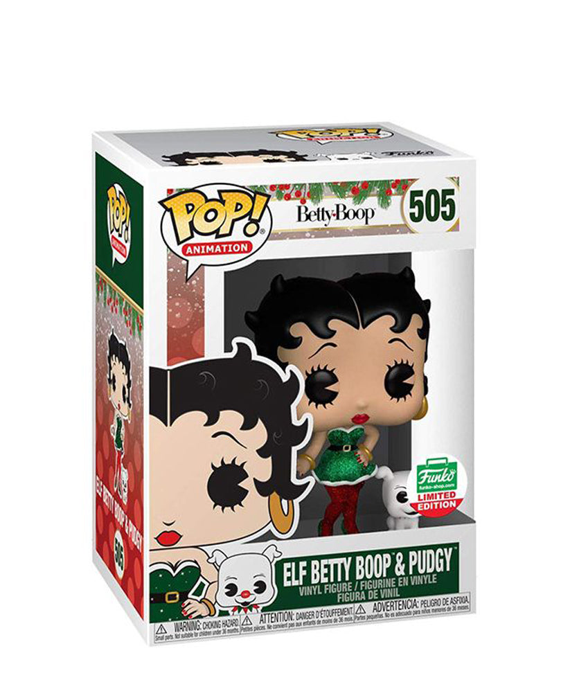 Elf Betty Boop & Pudgy