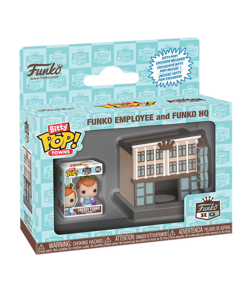 Funko Employee & Funko HQ Bitty POP! Town