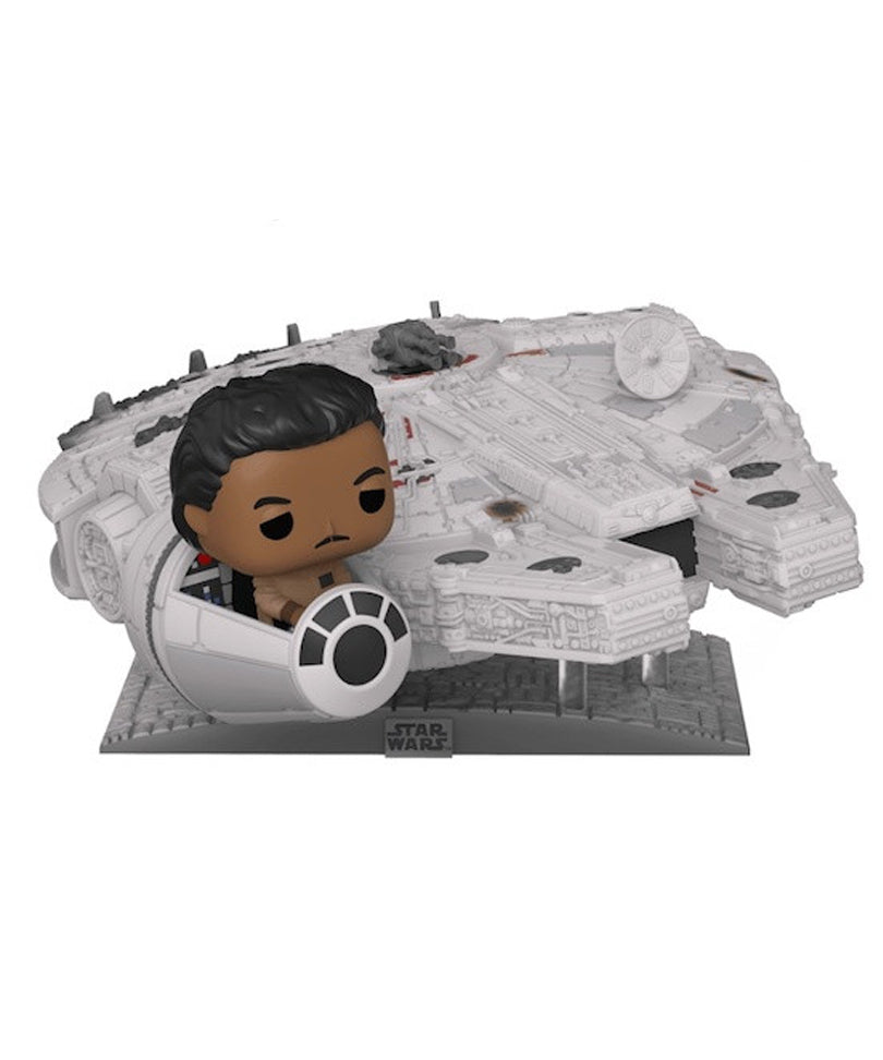 Lando Calrissian in the Millennium Falcon