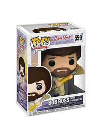 Bob Ross with Paintbrush