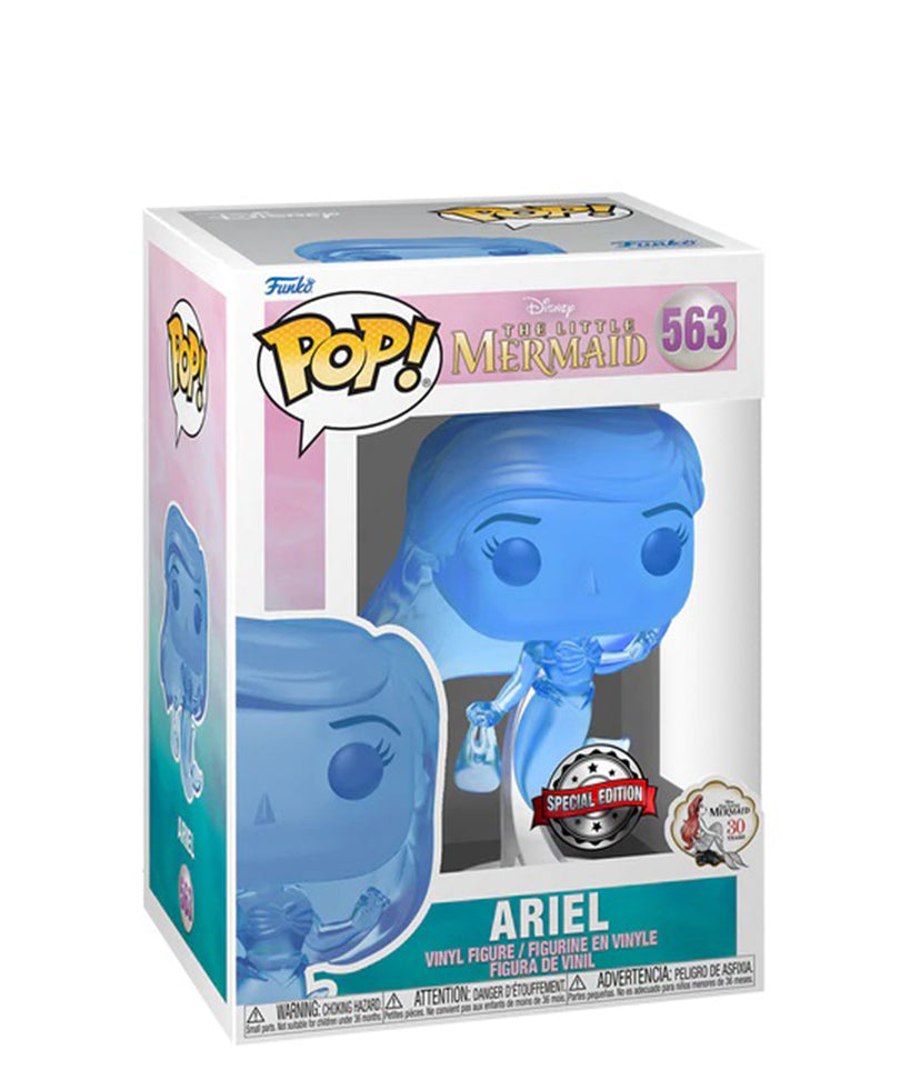 Ariel with Bag Blue Translucent
