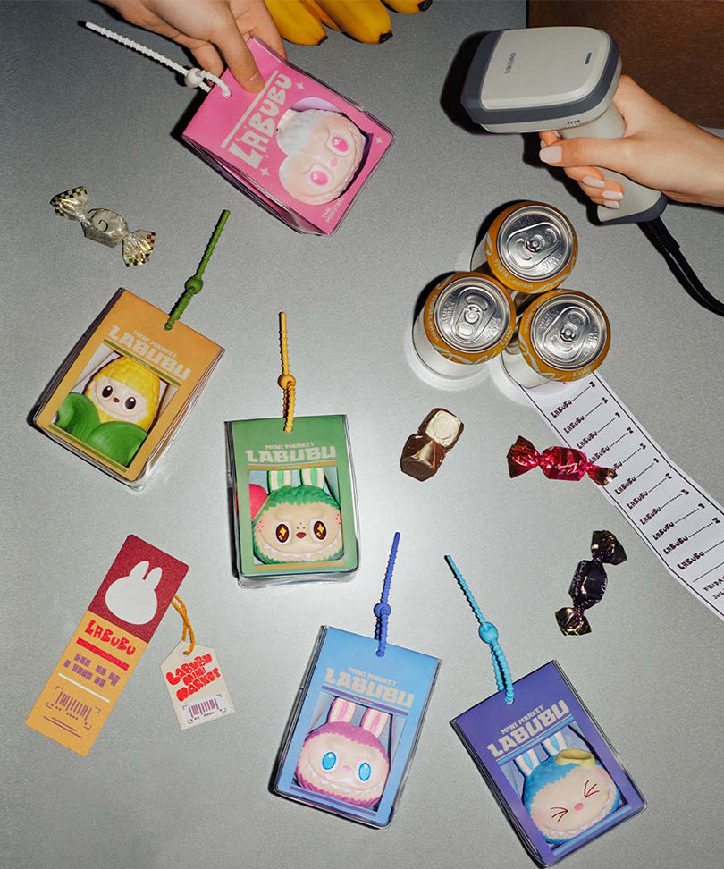 Labubu Wacky Mart Keychain Series Blind Box - Pop Mart Official Figure