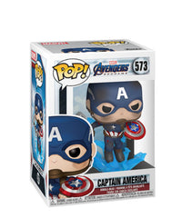 Captain America (with Electrified Mjolnir and Broken Shield)