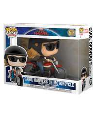 Carol Danvers on Motorcycle