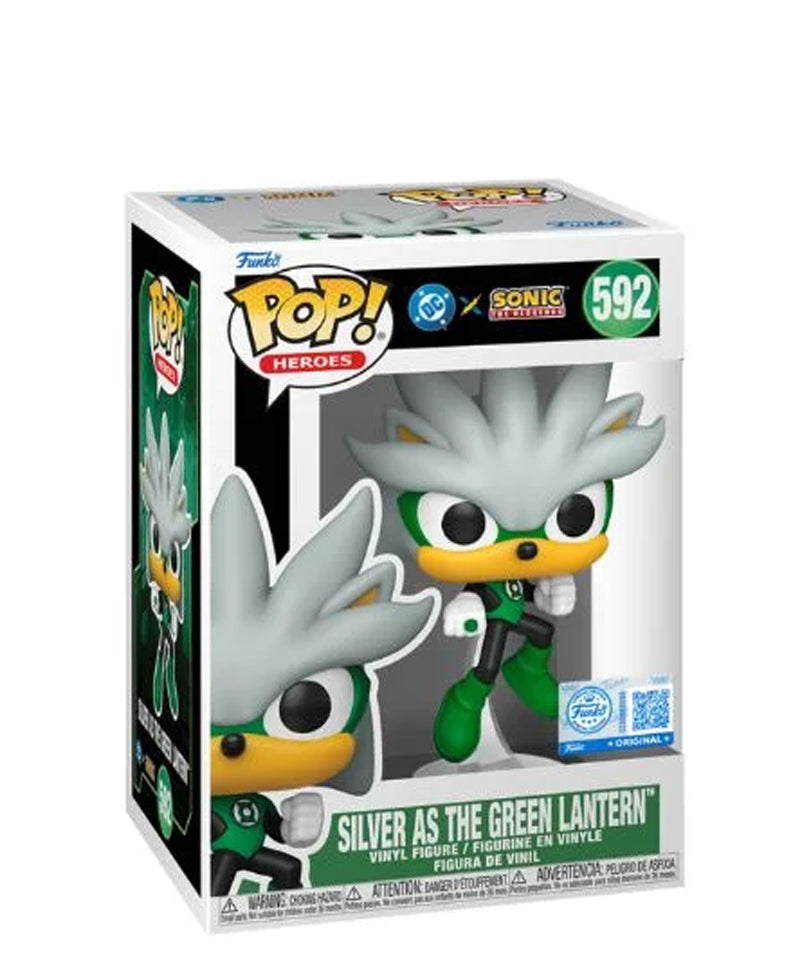 Silver as Green Lantern