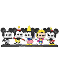 Plane Crazy Minnie / Minnie on Ice / Princess Minnie / Totally Minnie / Minnie Mouse (5-Pack)