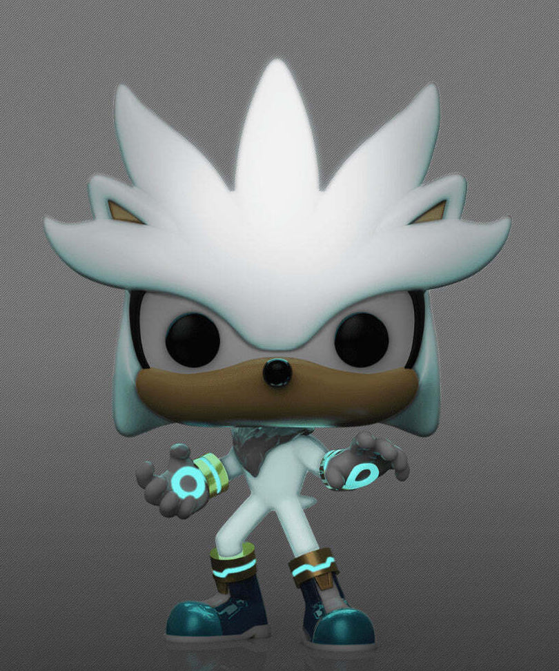 Silver the Hedgehog (Glows in the Dark)