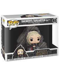 Daenerys Targaryen on Dragonstone Throne