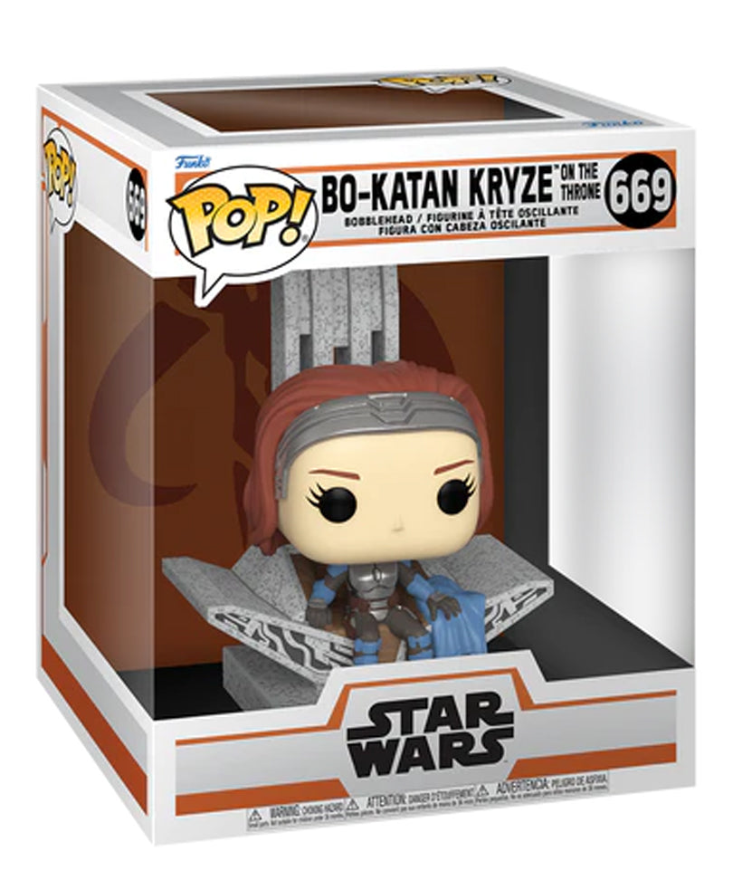 Bo Katan with Throne