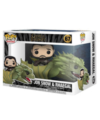 Jon Snow with Rhaegal