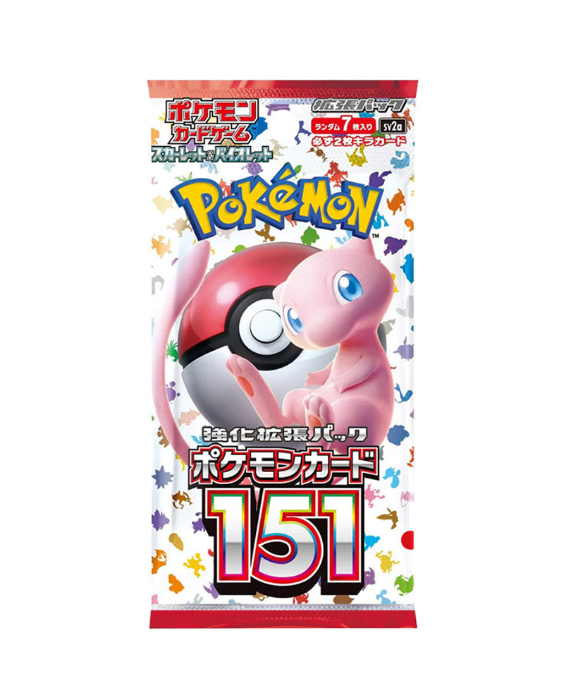 Pokemon Card Game - Booster Pack - Scarlatto e Violetto 151 JAP