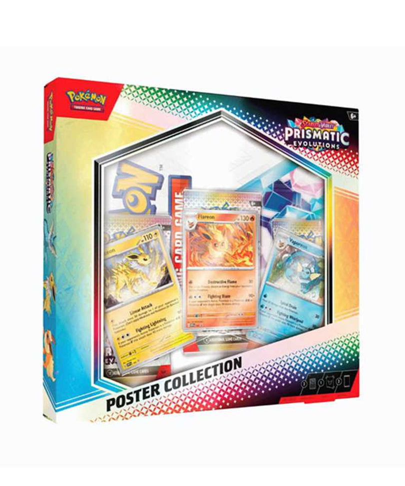 Pokemon Collezione con Poster - Evoluzioni Prismatiche