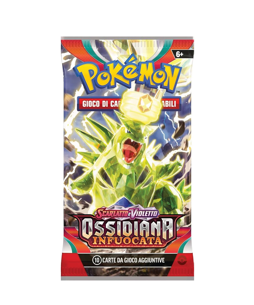 Pokemon Card Game - Booster Pack - Ossidiana Infuocata
