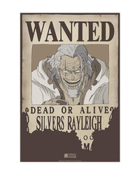 One Piece - Poster: "WANTED RAYLEIGH" (52X38)