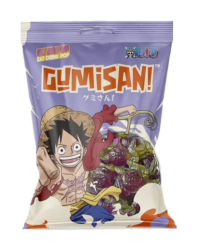 One Piece - Gumisan 'Jelly Sweets' - Gelatina d'uva 180g
