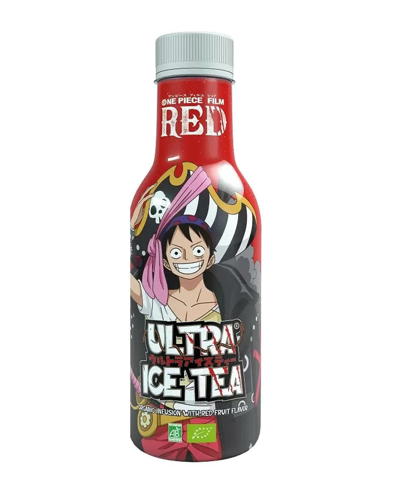One Piece Red - Ultra Ice Tea - Luffy - Bottle 50 Cl