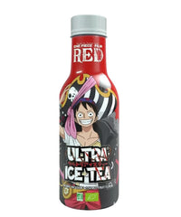 One Piece Red - Ultra Ice Tea - Luffy - Bottle 50 Cl