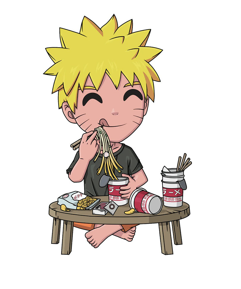 Naruto Eating Ramen