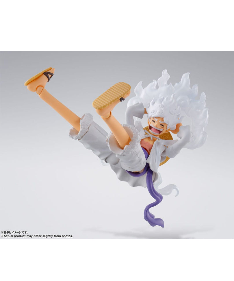 One Piece - Monkey D. Luffy Gear 5 - Action Figure S.H. Figuarts 15 cm