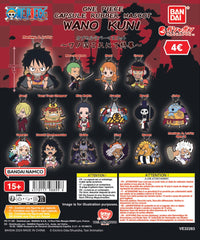 One Piece Gashapon Capsule - Rubber Mascot Wanokuni