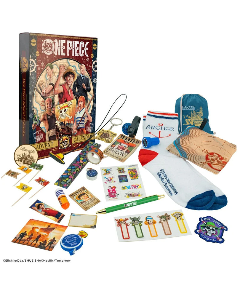 One Piece Netflix - Calendario Dell'Avvento 2024