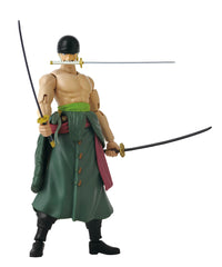 One Piece - Roronoa Zoro (Three Sword Style) - Action Figure Anime Heroes 17 cm