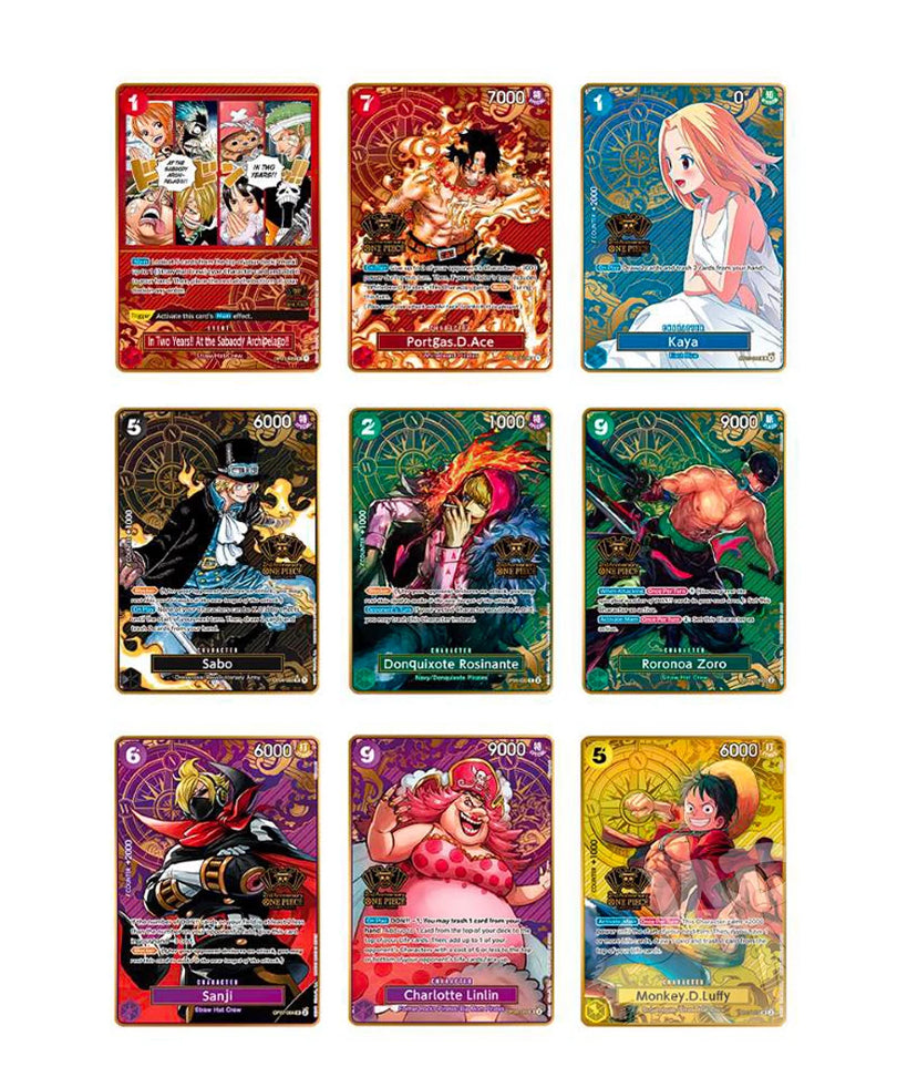One Piece Card Game Japanese 2nd Anniversary Set ENG