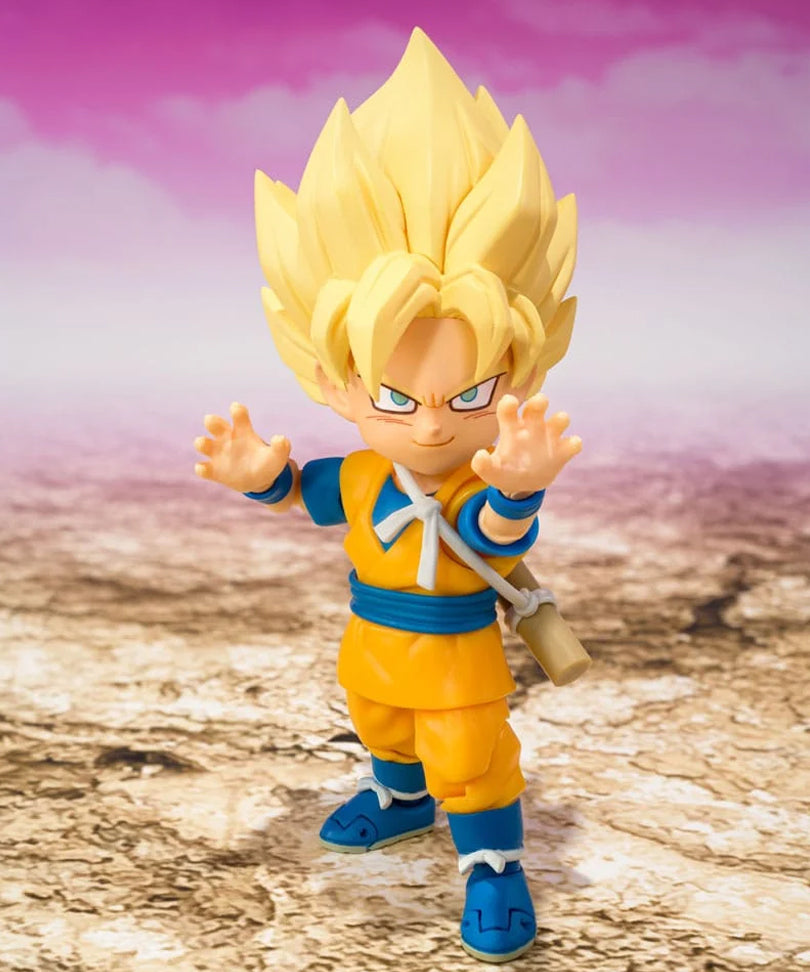Dragon Ball - Mini Super Saiyan Son Goku (Daima) - Action Figure S.H. Figuarts 8 cm 