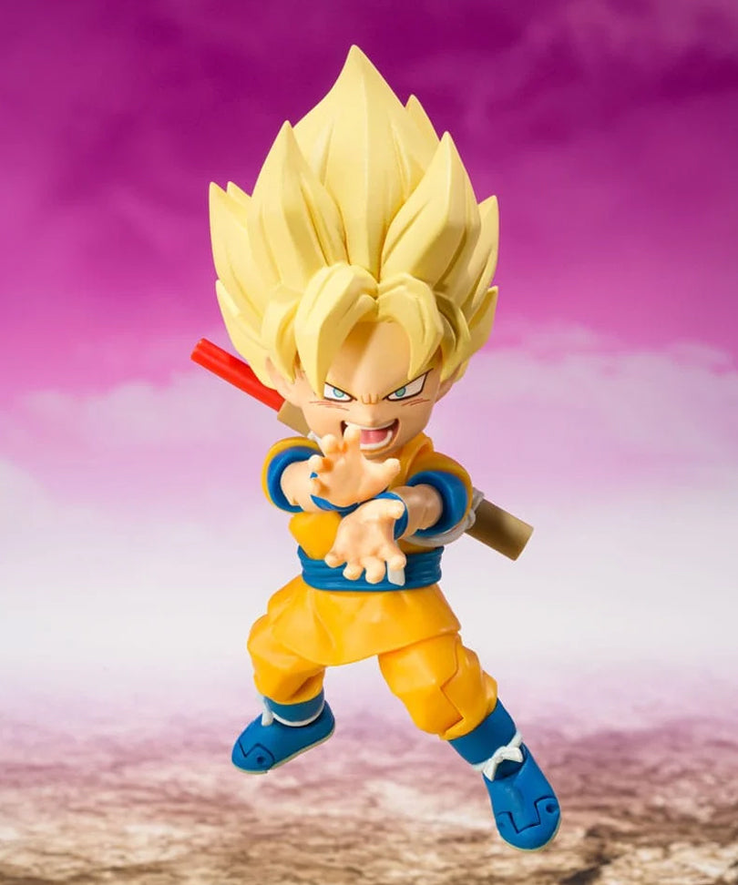 Dragon Ball - Mini Super Saiyan Son Goku (Daima) - Action Figure S.H. Figuarts 8 cm 