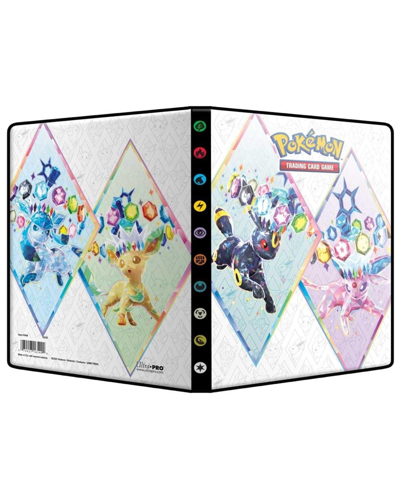 ULTRA PRO Album 4 Tasche Pokemon Evoluzioni Prismatiche