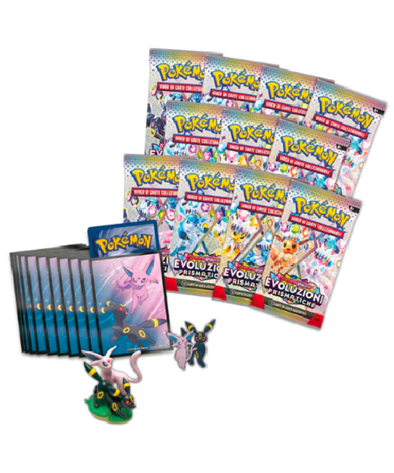 Premium Collection - Pokemon Card Game - Evoluzioni Prismatiche (Con Statuina)