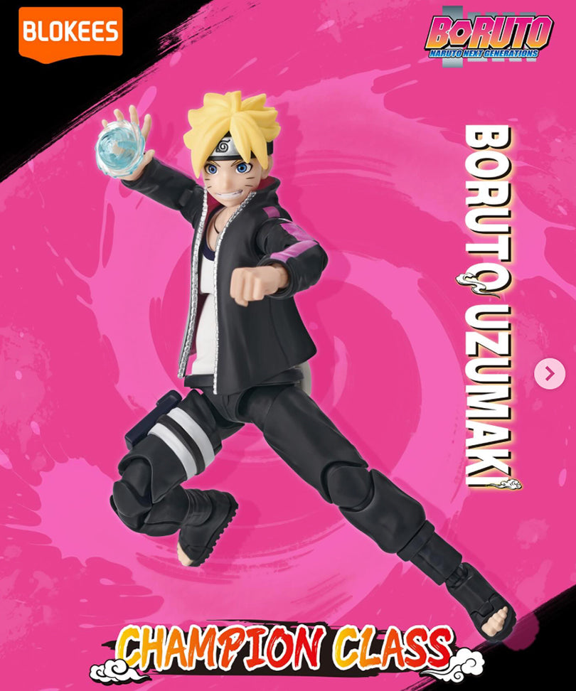 Naruto Shippuden Blokees Plastic Model Kit Champion Class Boruto Uzumaki 01