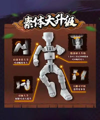 Naruto Shippuden Blokees Plastic Model Kit Galaxy Version 04 War Begins - Blind Box