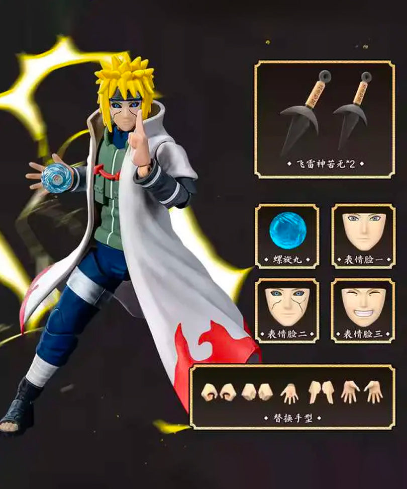 Naruto Shippuden Blokees Plastic Model Kit Champion Class 03 Minato Namikaze