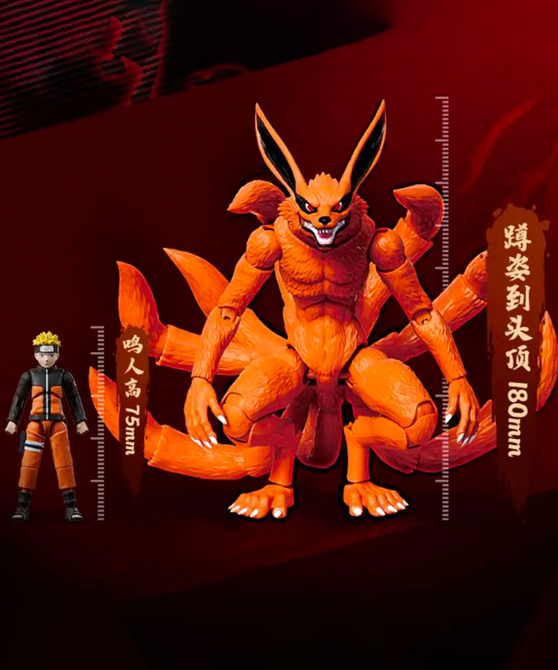 Naruto Shippuden Blokees Plastic Model Kit Action Edition 01 Kurama Nine Tails