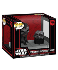 Kylo Ren with Darth Vader's Helmet
