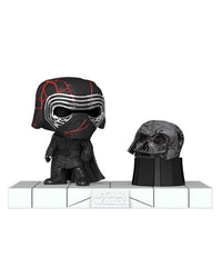 Kylo Ren with Darth Vader's Helmet