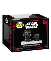Kylo Ren with Darth Vader's Helmet