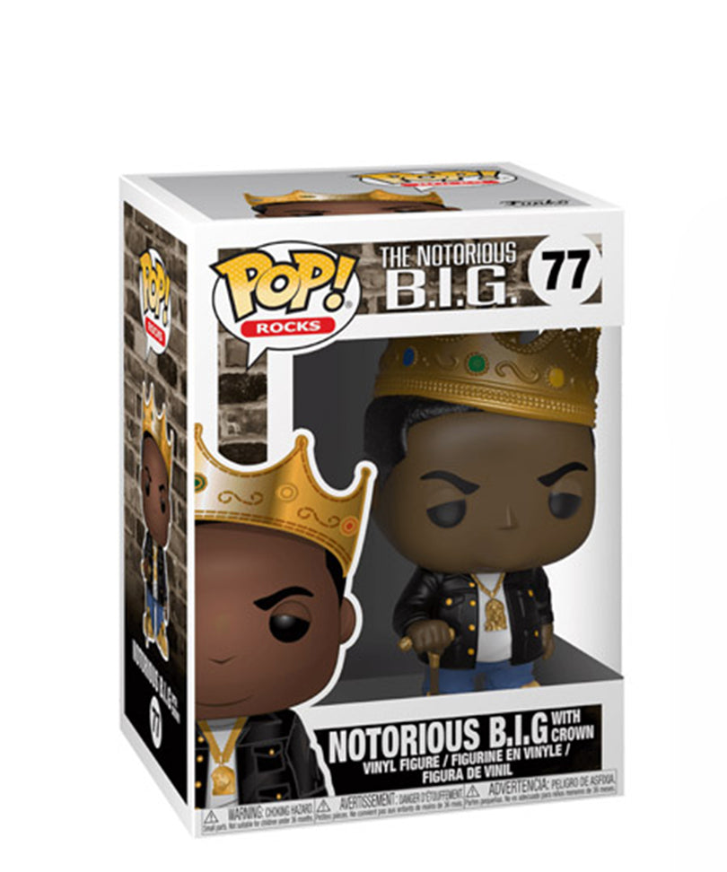 Notorious B.I.G. with Crown