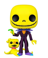 Jack Skellington with Zero (Jumbo - Blacklight)