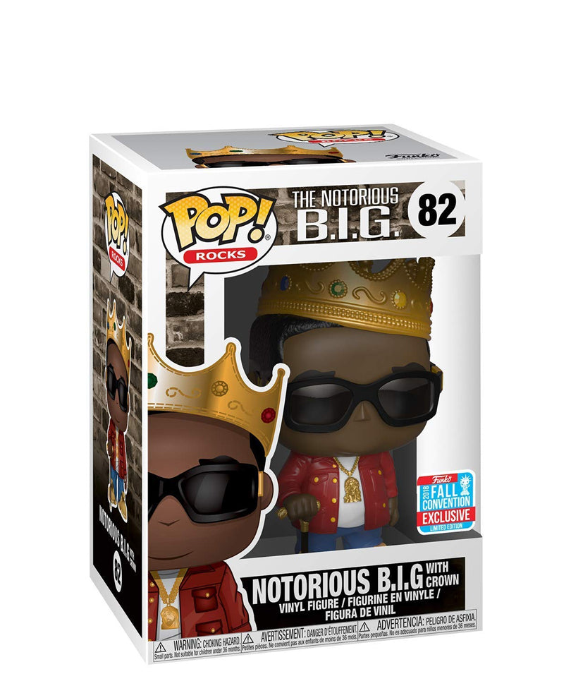 Notorious B.I.G. with Crown (Biggie Smalls)(Red Jacket) [Fall Convention]