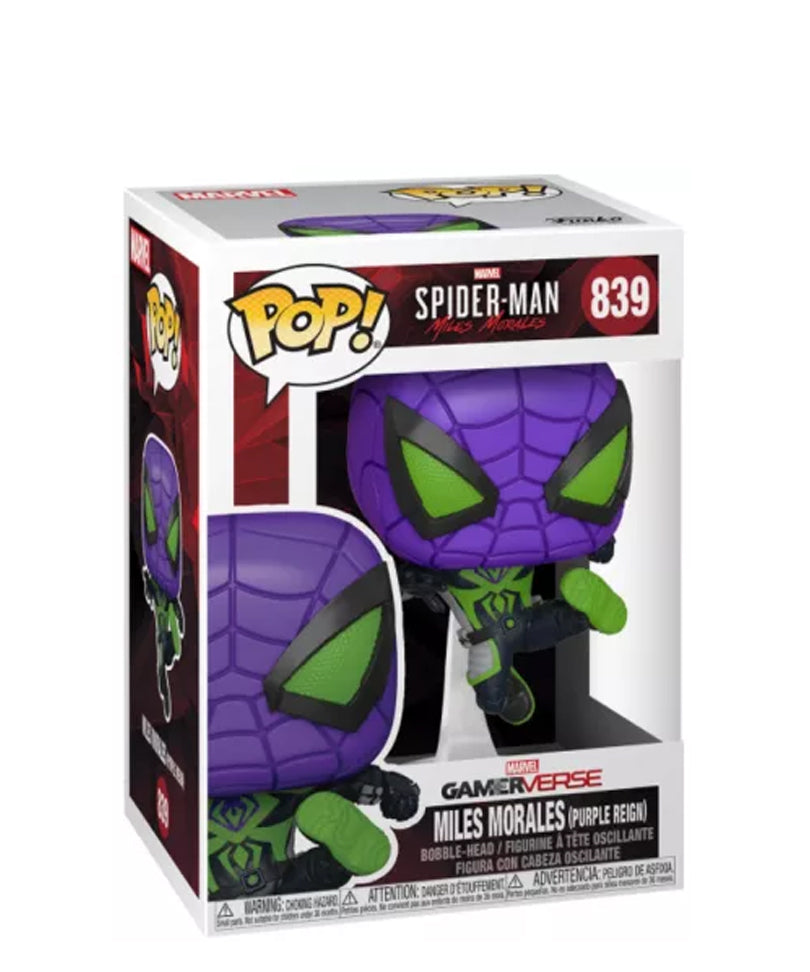 Miles Morales (Purple Reign Suit)