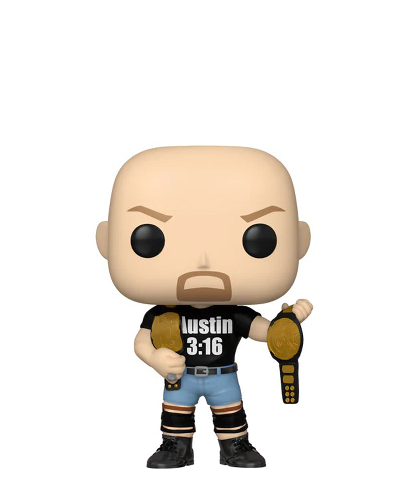 "Stone Cold" Steve Austin (Two Belts)
